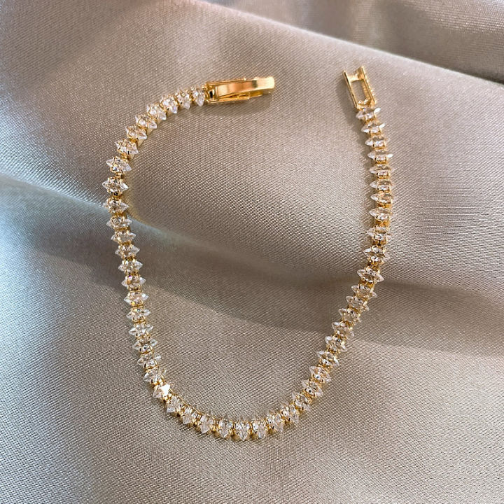 Luxury%20Roman%20Crystal%20Geometric%20Chain%20Bracelets%20for%20Women%20Trendy%20Goth%20Full%20Rhinestone%20Marquise%20Charm%20Tennis%20Bracelet%20Wed%20Jewelry%20-%20Image%202