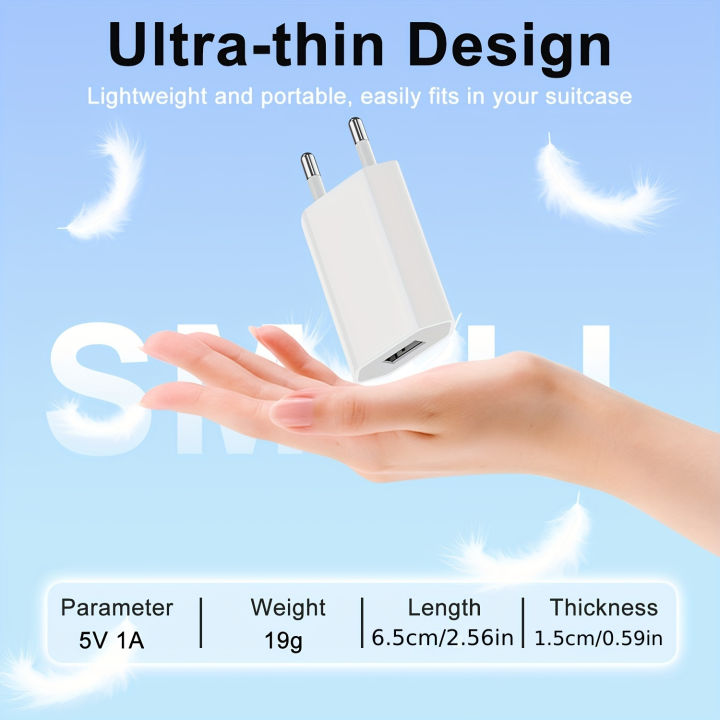 1/2/5Sets%205V%201A%20USB%20Charger%20Travel%20Wall%20Charging%20Head%20with%20USB%20A%20to%20Type%20C%20USB%20Charging%20Cable%20Phone%20Adapter%20Portable%20EU%20Plug%205W%20-%20Image%204