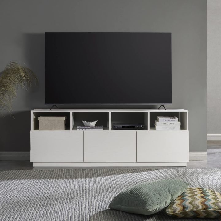 Modern Led Tv console, living room furniture,home decor, multiple storage.