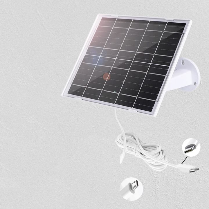 6V%203W/7W%20Solar%20Panel%20for%20Outdoor%20Security%20Cameras,%20Designed%20for%20Cameras%20with%20Built-in%20Rechargeable%20Battery,%20Micro%20USB%20&%20USB-C%20-%20Image%207