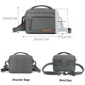 Messenger Shoulder Bag,Multi Pockets Crossbody Bag for Men,Casual Lightweight Satchel Bag for Camping Hiking Travel Working. 
