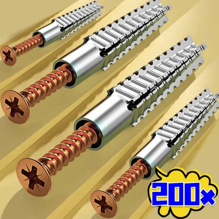 10/500%20Set%20Expansion%20Pipe%20with%20Screw%20Self%20Tapping%20Screw%20Drilling%20Plug%20Expansion%20Bolt%20Tools%20for%20Hollow%20Walls%20Tile%20Drywall%20Anchors%20-%20Image%206
