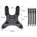Motorcycle Fuel Tank Bag Base Vest Portable Motorbike Tank Bags Mounting Kit for Universal Off-road Motorcycle Fuel Tank Pack-. 