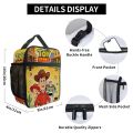 1pc Woody lunch bag, suitable for casual daily application, commuter lunch bag, . 