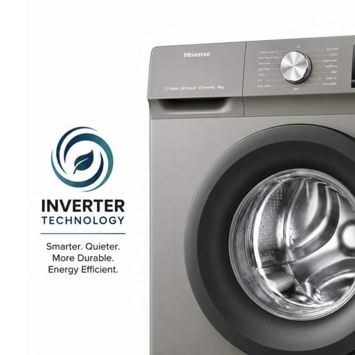 Hisens%208%20Kg%20Inverter%20Motor%20Front%20Load%20Washing%20Machine%20WFQP8014EVMT%20-%20Image%208