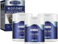 Multipurpose Kitchen Stain Remover MOF Chef Powder, Kitchen all purpose Cleaning Powder, Revolutionise your Kitchen Hygiene with our 250g All Purpose JUE Fish Heavy Oil Cleaner Foam Powder, Ultimate Stain Remover effortlessly. 