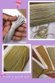 10 gaz Charma Dori for Cloths, Peeko and Crafts, charma dori for dress | charma dori for trouser | charma dori for shirt | charma dori  for peeko border. 