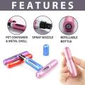 5ml Perfume Refill - Perfume Refill Bottle - Perfume Atomizer Spray Bottle - Portable Mini Perfume Bottle - Portable Perfume Spray Bottle . - 5ml Tester Spray Black Color. 