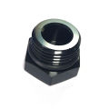 AN4 AN6 AN8 AN10 AN12 Flare Hexagon Plug Fitting Seal Aluminum AN Plug With O Ring.