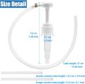 Transfer Pump for Auto Transmission Gasoline Differential Fluid Fuel Oil Diesel Hand Siphon Pump Liquid Syphon Manually Pressing. 