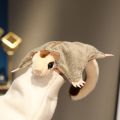 33*19CM Sugar Glider Plush Toy Soft Flying Squirrel Toys Stuffed Animals Toy Cute Hand Center Pets Funny .