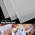 DIY Crafting 14CT Bag Mesh Grid Plastic 28x21CM Mesh Canvas White Black Net Cover Crochet Projects.