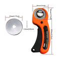 45mm Ergonomic Rotary Fabric Cutter For Fabric Card Paper Sewing Quilting Roller Fabric Cutting Tailor Scissors Clothes DIY Tool. 