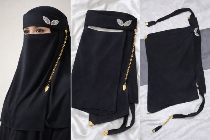 Black%20Niqab%20with%20Rhinestone%20Butterfly%20%7C%20fancy%20naqab%20%7C%20hijab%20%7C%20Premium%20full%20coverage%20hijab%7C%20clipped%20naqab%20-%20Image%204