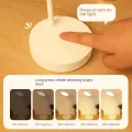 Portable LED Desk Lamp Eye Protection 3 Modes Dimming for Bedroom Bedside USB Touch  Charge College Student Book Readin Lamp2024. 