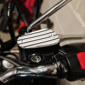 For Triumph Bonneville T100 T120 Black America Speedmaster Front Brake Reservoir Master Cylinder Disc Cap Cover Motorcycle Parts.