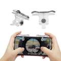 Mix models Mobile Game Controller for PUBG/ Call of Duty/Fortnite,aim Triger Butons L1R1 Shoter Sensitive Joystick for 4.7-6.5 inch iOS & Android Phone. 