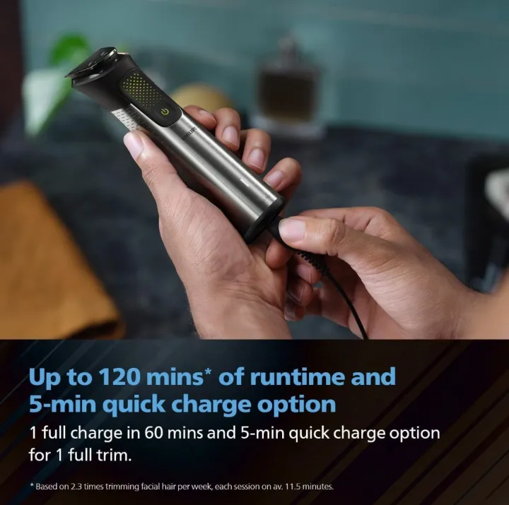 Philips%20All%20Metal%20Stainless%20Steel%20Ultra%20Precision%20Pro%20All-In-One%20Trimmer%20for%20men%20MG9551/65%20-%20Image%206
