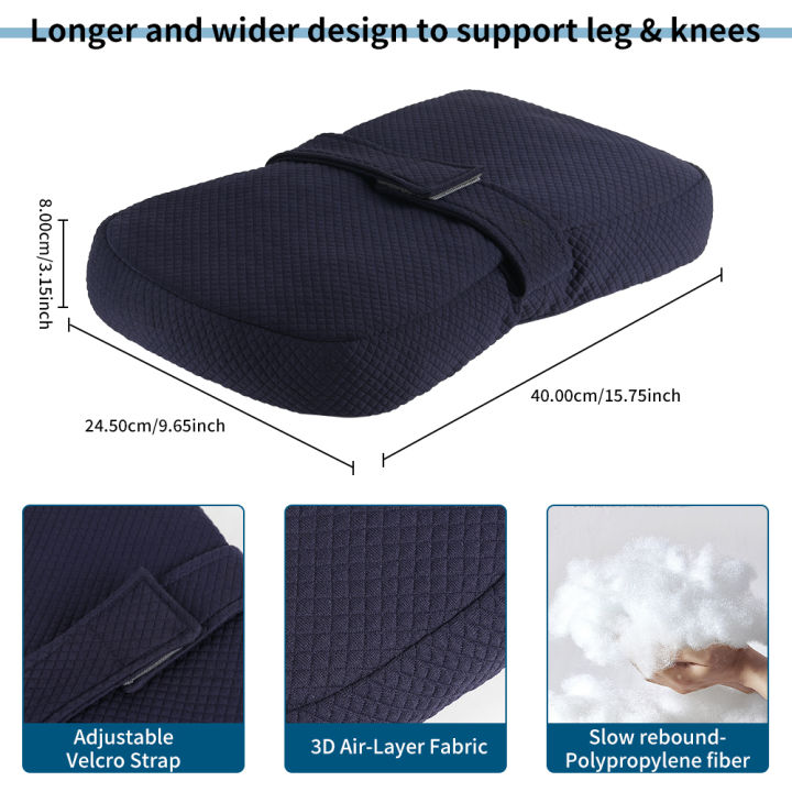 1%20Piece%20Knee%20Pillow%20Ergonomic%20Side%20Pillow%20For%20Side%20Sleepers%20Back%20Legs%20Hips%20Joints%20Pregnancy%20Sciatic%20Neuralgia%20%20Relief%20-%20Image%202