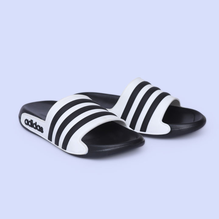Stridez%20Classic%20Triple-Line%20Slides%20%E2%80%93%20Black%20&%20White%20Edition%20-%20Image%203