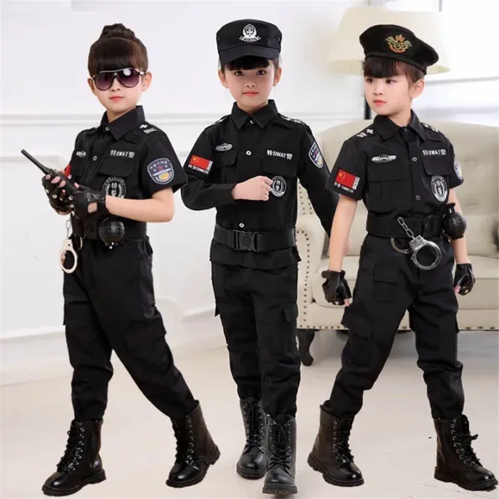 2025%20Halloween%20%20Kinderen%20Politieagent%20Cosplay%20Kostuums%20Kids%20Kerstfeest%20Carnaval%20Politie%20Uniform%20Halloween%20Jongens%20Leger%20%20Kleding%20-%20Image%203