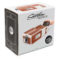 DIY 3D Projector Cardboard Mini Smartphone Projector Light Novelty Adjustable Mobile Phone Projector Portable Cinema. 