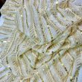 Shifon Embroidered Fabric Sitari Work. 