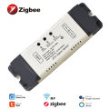 1/2CH Zigbee Tuya Smart Home Relay Module 85-250V 220V Relay AC DC 12V 24V 7-32V Works Alexa  Assistant Smart Light Switch lightify. 