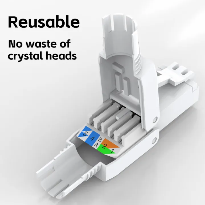 CAT6A%20Tool%20free%20RJ45%20connector%20Modular%20Plug%20No%20crimp%20tool%20Reusable%20Termination%20Plugs%20For%20Ethernet%20Cable%20-%20Image%202