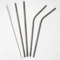 Straw stainless steel,Reusable straw with brush ,5 in 1 pack. 