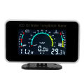 2 In 1 / 3 In 1 / 4 In 1 LCD Digital Oil Pressure Gauge Voltmeter Fuel Level Meter 1/8 NPT Oil Press Sensor + Water Temp Sensor. 
