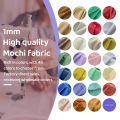 40colors 50x50cm Stretch Mochi Smooth Minky Fabric Hopen 95% Polyester 5% Spandex Stretch 4 Side Plush Fabric For Diy Sewing Toy. 