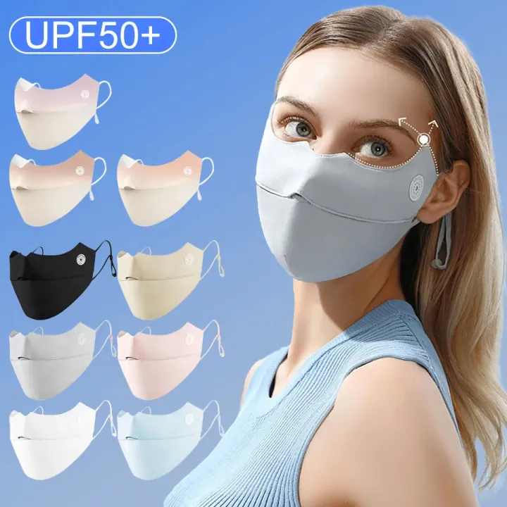 LOOGDEEL%20UPF50+%20Sun%20Protection%20Ice%20Silk%203D%20Face%20Mask%20Women%20Cycling%20Anti-UV%20Breathable%20Bandana%20Hunting%20Running%20Sport%20Mask%20Scarf%20-%20Image%203