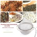 Tea Filter Stainless Steel Reusable Multifunction Mesh Herbal Ball Tea Spice Strainer Infuser Tools Kitchen Supplies. 