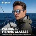 SCVCN Polarized Fishing Outdoor Sports Camping Equipment Cycling Glasses MTB Bicycle Eyewear Road Bike Riding Night Driving Golf.