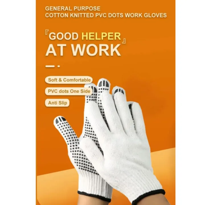 (%206%20pair%20)%20Knitted%20And%20Black%20Dotted%20Working%20Hand%20Gloves,%20%20For%20Construction,%20Household,%20%20Workshop,%20%20Materials%20handling%20Etc%20-%20Image%209