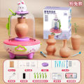 Mini Pottery Studio Deluxe Set - DIY All-in-1 Sculpting Craft Kit for Kids & Tweens - Create 20 Unique Miniature Clay Projects. 