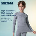 COPOZZ Children Kids Boy Girl Compression Skiing Underwear Set Fitness Gym Ski Snowboarding Sport Running Yoga Exercise Suit. 