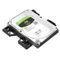 Optical Drive Bit Hard Disk Conversion Rack 5.25" to 3.5" 2.5" Tray Bracket Mounting Cooling Fan HDD Adapter SSD Hard Drive.
