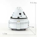Space Exploration 3D Metal Puzzle Shuttle Hubble Space Telescope Mars Rover Model Toy for Kids Creative Jigsaw Puzzle  Toys. 