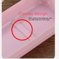 1Pc Portable Tableware Box Transparent Cover Cutlery Case Travel Outdoor School Home Stowage Reusable Practical Cutlery. 