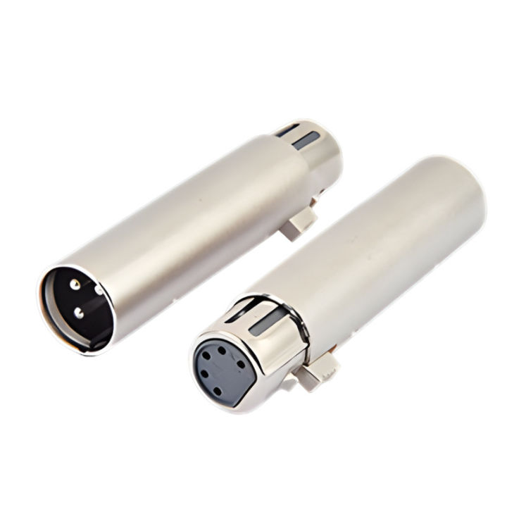 1pcs%203Pin%20XLR%20To%205Pin%20DMX%20Metal%20Cased%20Converter%20Audio%20Lighting%20Adapter%203%20Pin%20%20To%205%20Pin%20Female%20Male%20Connector%20-%20Image%205