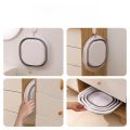 Folding Washbasin Silicone Portable Basin Foldable Bucket Camping Sink Bath Goods Dorm Room Essential Collapsible Laundry Bowl.