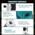 New Electric Wood Trim Router, Wood Milling and Engraving Trimmer Machine for Woodworking with 800W High-Speed Motor. 