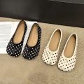 2026 New Women's Polka Dot Split-Toe Flats, Soft Slip-On Ballet Shoes, Comfortable Fashion Casual Flat Shoes for Ladies. 