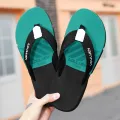 2023 High Quality Brand Fashion Men Flip Flops Summer Beach Flip Flops Men Casual Breathable Thicken Beach Men Slippers Outdoor. 