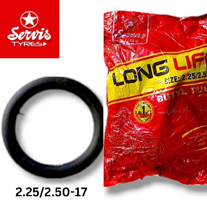 Motorcycle tube 2.25/50-17 tube for CD 70 reconditioned