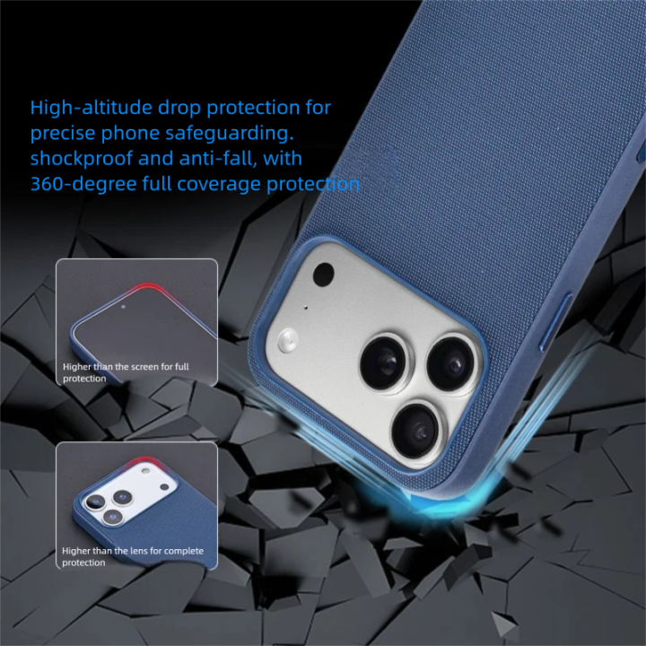Technical%20Woven%20Fabric%20Magnetic%20Case%20For%20iPhone%2017%20Pro%20Max%20Premium%20Cover%20With%20AI%20Camera%20Shutte%20Button%20Pop%20Up%20Animation%20-%20Image%206