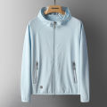 UPF50+ Summer UV Protection Hoodie Unisex Breathable Ice Silk Outdoor Sports Couple's Beach Street Style Lightweight Jacket. 