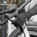 ROCKBROS Cycling Gloves Spring Autumn Bike Gloves Non-slip Long Finger Gloves Fleece Lining Warmer Gloves Windproof Riding Glove. 